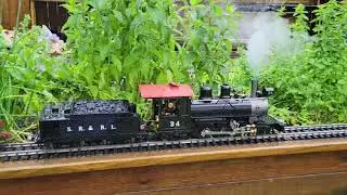 S. R. & R. L. 24 roundhouse live steam first run