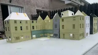 Gort town scale model