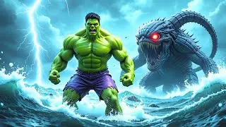 Hulk vs. Kalmarrak: Epic Battle Against the Sea Monster! | Cinematic Fan Film