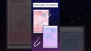PDF & Printable Daily Planners