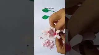 paper flower #papercraft #tending #viralvideo #youtubeshorts #shortsvideo