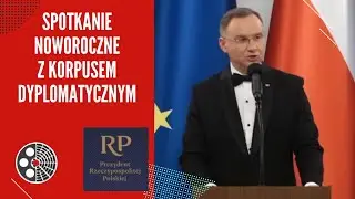 Spotkanie Noworoczne Prezydenta RP Andrzeja Dudy z Korpusem Dyplomatycznym