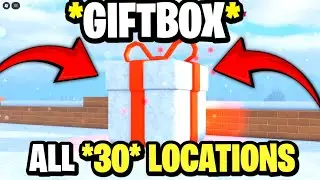 ALL 30 GIFT BOX LOCATIONS IN REALISTIC CAR DRIVING XMAS HUNT 2025