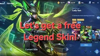 Merry Xmas HoK! Thank you for this free limited time Legend Skin!