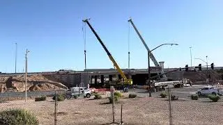 Construction ￼on the loop 202 and Arizona Ave.