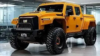 2026 Caterpillar Pickup Revealed The Most Powerful Industrial Truck Ever Built