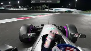 Daniel Ricciardo Comes Back To His RB12 Around Abu Dhabi