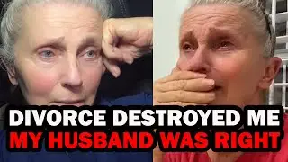 She CRIES After DIVORCING Her Husband Of 33 Years & INSTANTLY REGRETS IT | Women Hitting The WALL.