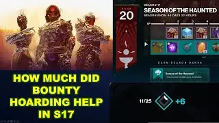 Destiny 2 S17: How much did bounty hoarding help?