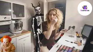 Best Scare Cam Pranks #35 😈 Funny Jump Scare Reactions 🤣 Compilation
