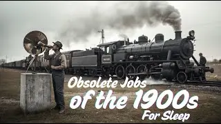 100 Facts About Obsolete Jobs of the 1900s  | Sleepy History (2+ Hours)