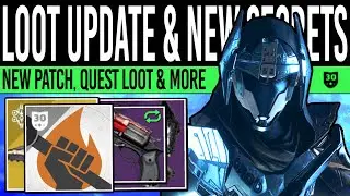 Destiny 2 | DLC UPDATES & DUNGEON PATCH! Unlimited Loot, Event Upgrades, Hidden Mission & More