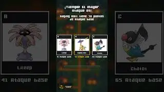 Adivina quien tiene m&aacute;s stats! #pokemon #quiz #stats #entrenador_memorio