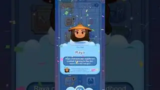 Raya - Disney Emoji Blitz Reveal and Power Game Play #phonegame #disneyemojiblitz