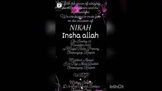 Wedding invitation promo .🥰🥰🥳🥳🥳.(@roundtableconference518 )