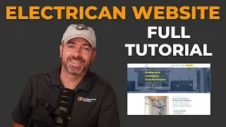 How to Build an Electrician Website | Complete Step-by-Step Tutorial