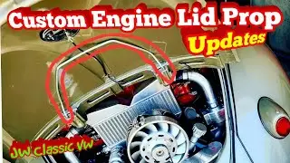 VW Beetle Axle Seal Repair & Custom Engine Decklid Prop 
