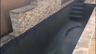 Swimming pool interior finish