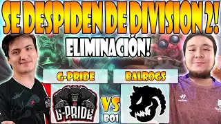 BALROGS VS GORILLAZ PRIDE[BO1]ELIMINACI&Oacute;N-KINGTEKA VS NAO-DPC SA 2022 TOUR 3: DIVISION 2 - DOTA 2