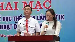ĐẠI HỘI TDTT XÃ CẤP TIẾN 2022