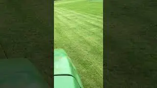 Mole Ploughing wheel to wheel down towards drainage outlet #turfmaintenance #turfgrassmanagement