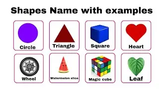 Shapes | Shapes name | Geometrical Shapes with Examples