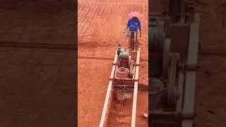 Laterite terite red stone cutting machine