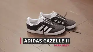 Adidas Gazelle II Dark Grey Indonesia