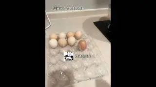 I bought a little hard egg and played with something very new. Prank toys. Egg