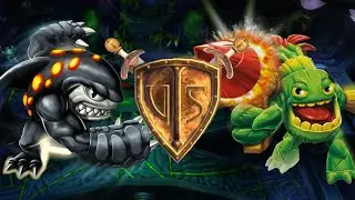 Terrafin Vs Zook Arena Battle Skylanders Giants (Local)