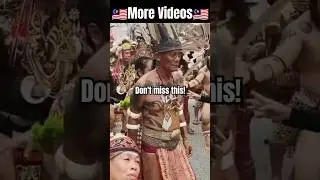 Gawai Dayak Kaamatan Is Back In Kuala Lumpur! - The Borneo Native Festival (BNF) Malaysia #shorts
