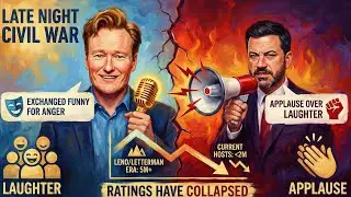 Conan O&rsquo;Brien DESTROYS Jimmy Kimmel & Colbert for RUINING Late Night