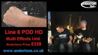 Line 6 POD HD - Part 1  (World Exclusive)