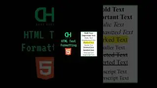 HTML Text Formatting #DarkHers #darkhers #programming #html#bhfyp #youtubeshorts #shorts #fyp #coder
