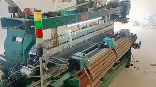China Rapier Looms Technician work ,with tuckin and warp tension new new Loom Good Running 🤝🛠️🙏