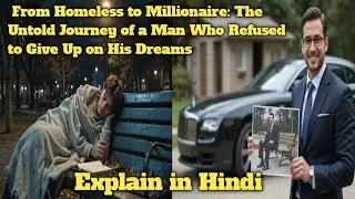 From Homeless to Millionaire &ndash; A Life-Changing Transformation Story|Hindi and Urdu