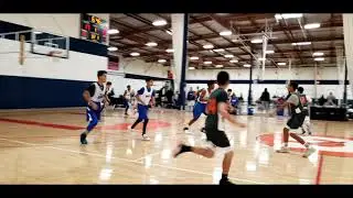 20191201 14u Gold vs AVAC Hawk Hoops White