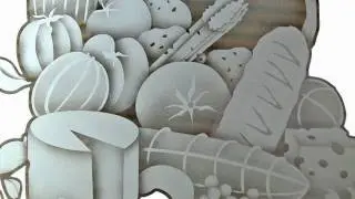 Sandblast Effects Etched Frosted Carved Glass by Sans Soucie