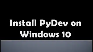 PyDev Installation and Setting Python Interpreter in Eclipse