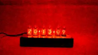 Zegar, data, termometr Nixie LC531/IN14 na Atmega8A i PCF8583