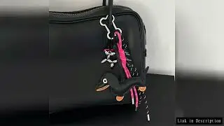 Dachshund Keychain Leather Bag Design Personalized Car Keychain Bag Pendant Femme Handbag Strap