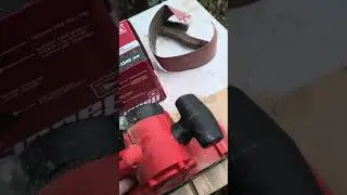 Bauer harbor freight belt sander 3x21, horribly loud!