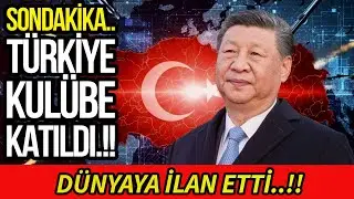 T&Uuml;RKİYE DEVLER KUL&Uuml;B&Uuml;NE KATILDI !! &Ccedil;İN DUYURDU
