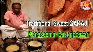 South Indian Street Food MUSLIMS Traditional Sweet GARAJI in Konaseema- East godavari