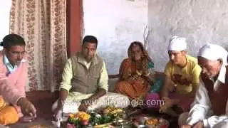 Pre-wedding rituals of a Kumaoni wedding