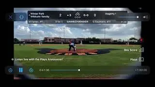 Mathew Farner Winter Park HS SS Opo standup dub vs Hagerty