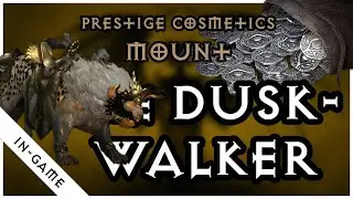 The Duskwalker | Diablo IV Cosmetics (Mount) | In-Game (4K) | 2,500 Platinum