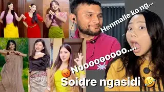Latest Manipuri VIRAL Reels - James & Hasina Reaction