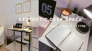 Creating an aesthetic study space for my small room on a budget