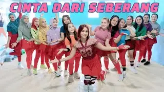 DJ CINTA DARI SEBERANG |CINTA DARI SEBERANG |  SENAM KREASI | SABURIA | CHOREO BY NENG VITA